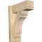 Ekena Millwork Olympic Block Rough Sawn Outlooker, Douglas Fir, 6"W x 14"D x 18"H OUT06X14X18OLY05RDF - alternate 1